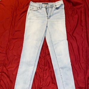 Aeropostale light wash high rise jeans